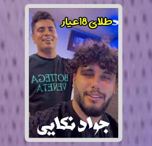 جواد نکایی طلای 18 عیار